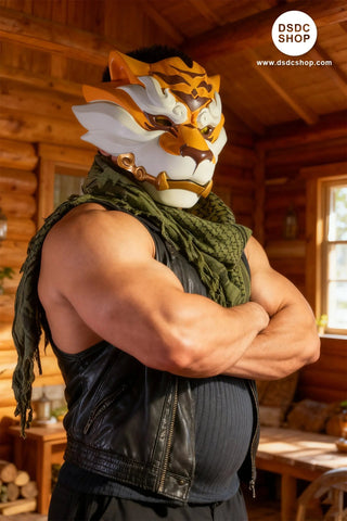 【週邊預售】虎頭面具2.0- 柴丼設計-DSDC SHOP 柴丼設計