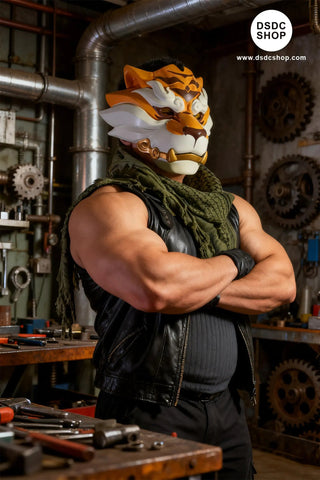 【週邊預售】虎頭面具2.0- 柴丼設計-DSDC SHOP 柴丼設計