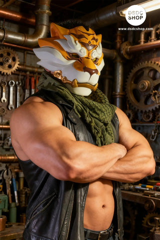 【週邊預售】虎頭面具2.0- 柴丼設計-DSDC SHOP 柴丼設計