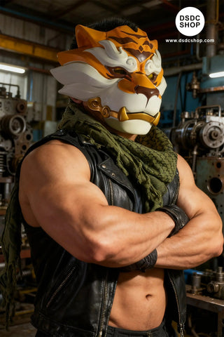 【週邊預售】虎頭面具2.0- 柴丼設計-DSDC SHOP 柴丼設計