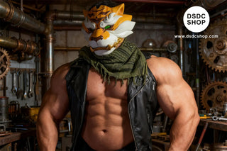 【週邊預售】虎頭面具2.0- 柴丼設計-DSDC SHOP 柴丼設計