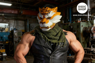 【週邊預售】虎頭面具2.0- 柴丼設計-DSDC SHOP 柴丼設計