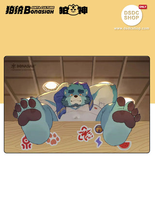 【週邊獨家預售】BON｜十泉介  溫泉軟陶地墊 全獸出系列週邊 -狛納-DSDC SHOP Bonasiah