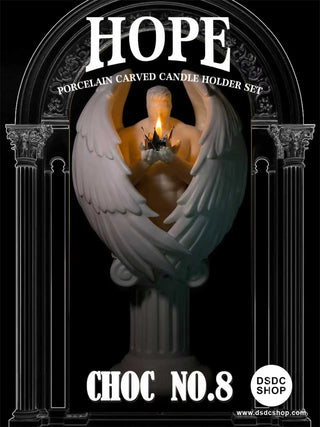 【週邊預售】CHOC NO.8 希望之火 瓷雕燭台套裝 -CHOC工作室-DSDC SHOP CHOC STUDIO