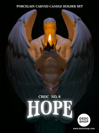 【週邊預售】CHOC NO.8 希望之火 瓷雕燭台套裝 -CHOC工作室-DSDC SHOP CHOC STUDIO