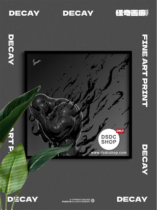 【週邊預售-獨家】DECAY-怪奇畫廊小品系列-藝術微噴掛畫-Studio BS-DSDC SHOP Studio BS