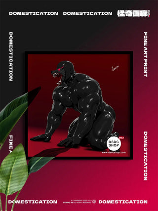 【週邊預售-獨家】DOMESTICATION -幻想系列-藝術微噴掛畫-怪奇畫廊工作室- DSDC SHOP DSDC SHOP
