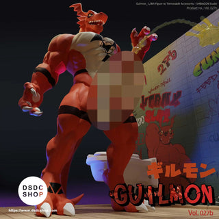 【Furry-GK预售】Digi Daddy系列-Guilmon-柴丼设计-DSDC SHOP 柴丼设计