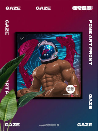 【週邊預售-獨家】GAZE -幻想系列-藝術微噴掛畫-怪奇畫廊工作室- DSDC SHOP DSDC SHOP