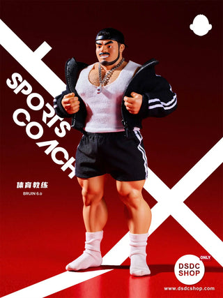 【GK預售-獨家】BRUIN 6.0 Sports Coach 體育教練-DSDC SHOP MrBruin Toy