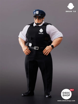 【GK預售-獨家】BRUIN 7.0-SECURITY GUARD（熊警衛）-DSDC SHOP MrBruin Toy