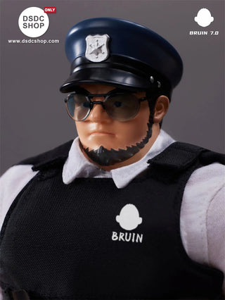 【GK預售-獨家】BRUIN 7.0-SECURITY GUARD（熊警衛）-DSDC SHOP MrBruin Toy