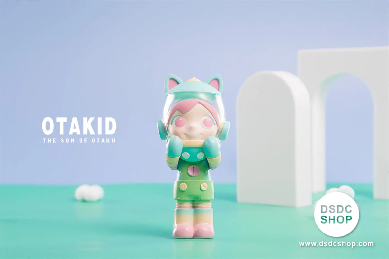 Art Spot] Sank-OTAKID Baby-Racoon-Coral-Sank Toys-DSDC SHOP