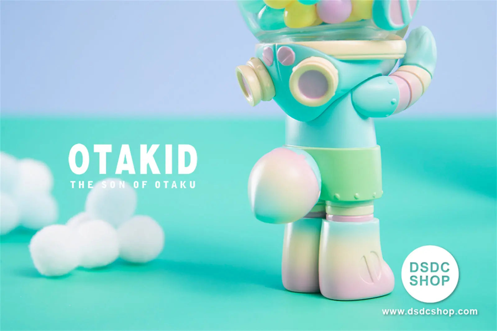 Art Spot] Sank-OTAKID Baby-Racoon-Coral-Sank Toys-DSDC SHOP