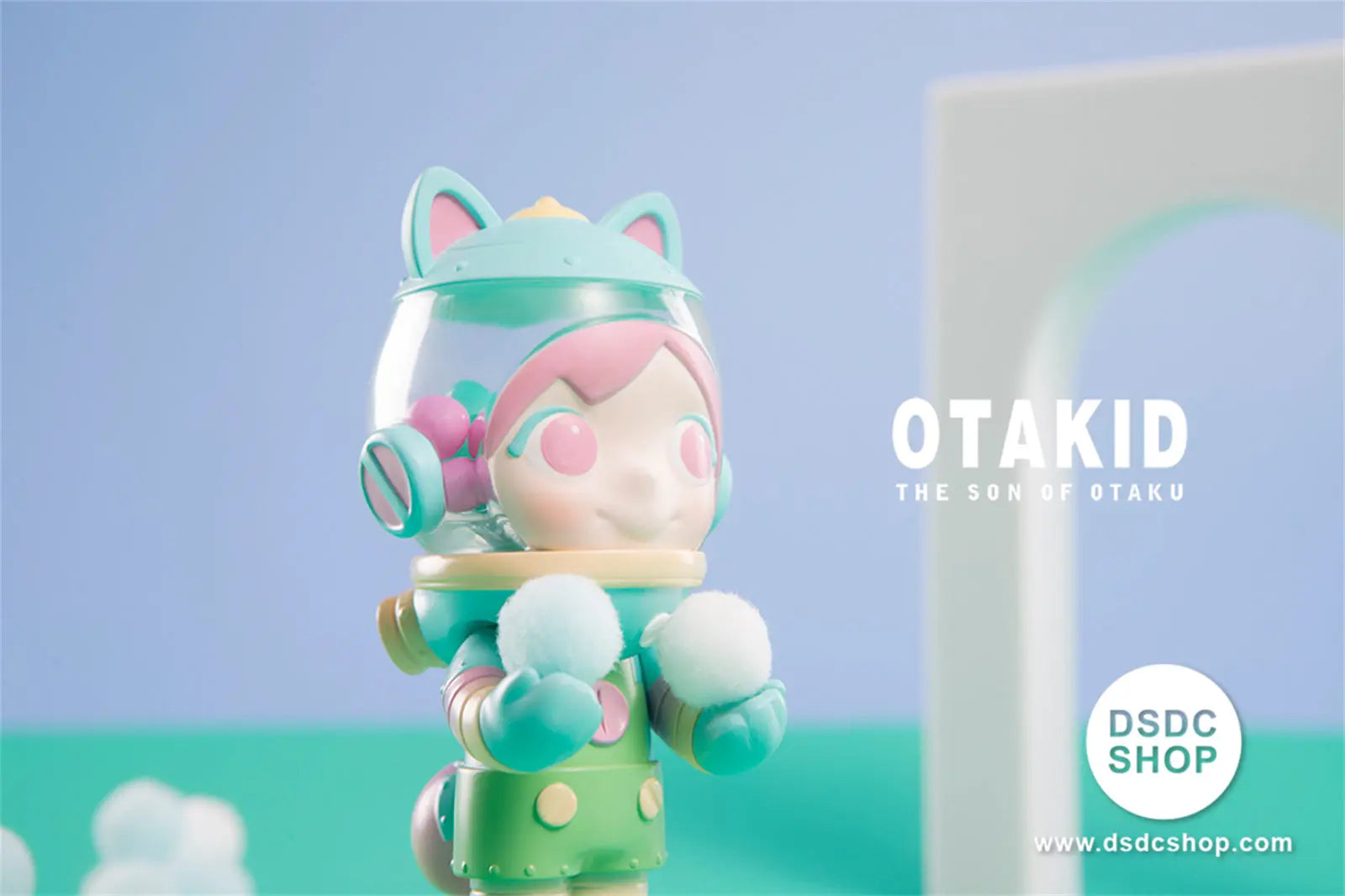 Art Spot] Sank-OTAKID Baby-Racoon-Coral-Sank Toys-DSDC SHOP