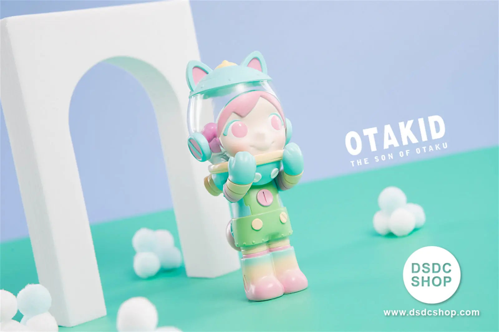 Art Spot] Sank-OTAKID Baby-Racoon-Coral-Sank Toys-DSDC SHOP