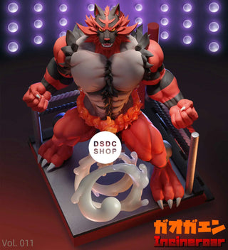 【現貨】柴丼设计-Poki-Hubby 系列-炽焰咆哮虎 柴丼设计