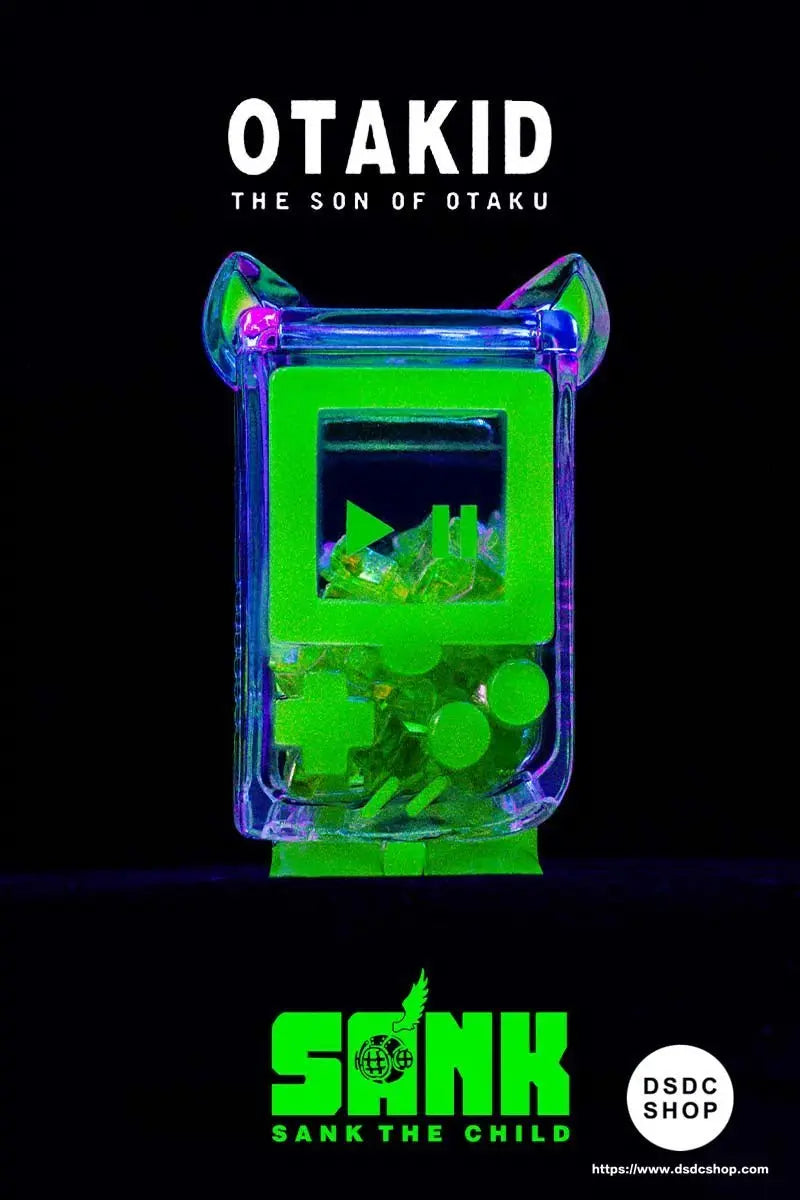 Sank-OTAKID-Game Cat-Luminous green-dsdcshop – DSDC SHOP