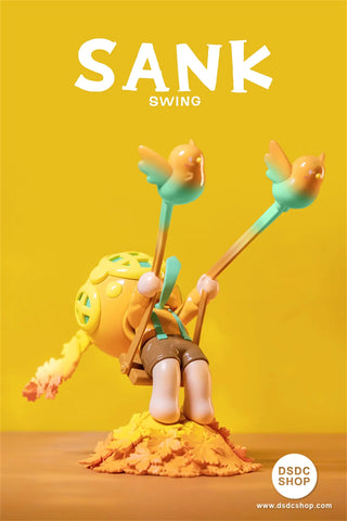 【藝術現貨】藏克- 藏克公園系列-記憶鞦韆-暮光-Sank Toys-DSDC SHOP Sank Toys