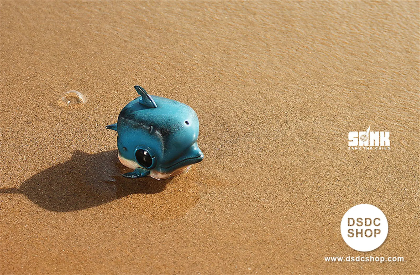 Art Spot] Sank-Cube Dolphin-Blue Ocean-Sank Toys-DSDC SHOP