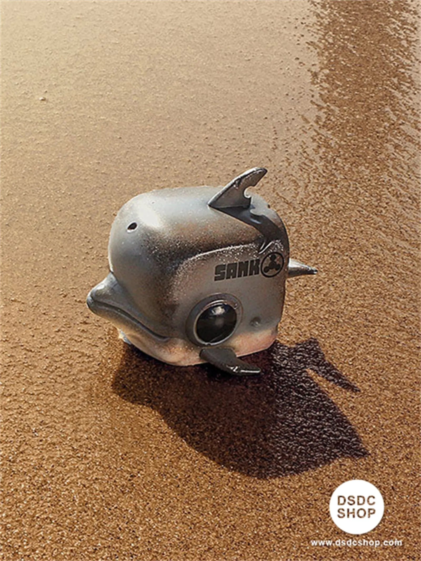 Art Spot] Sank-Cube Dolphin- Pollution-Sank Toys-DSDC SHOP