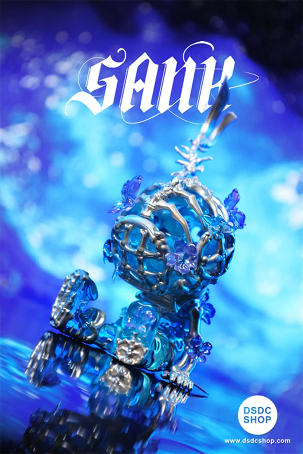 [Art Pre-sale] Good Night Series-Whale Bloom-Blue-Sank Toys-DSDC SHOP