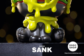 Sank-藏藏小漢堡-黑金牛堡 Sank Toys