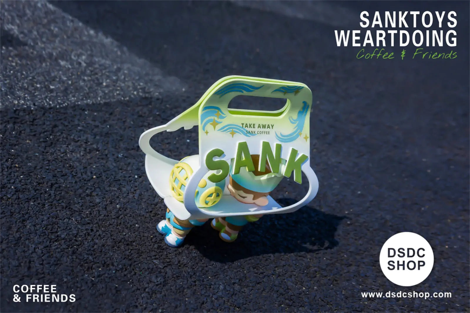 Art Spot] Sank-Coffee & Friends- Peppermint Latte-Sank Toys-DSDC SHOP