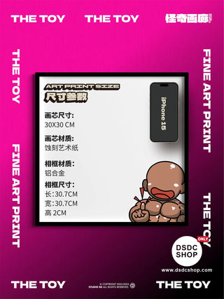 【週邊預售-獨家】THE TOY-小品系列-藝術微噴掛畫-怪奇畫廊工作室-DSDC SHOP DSDC SHOP