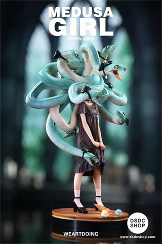 【藝術預售】美杜莎少女-綠蝰-WeArtDoing-DSDC SHOP WeArtDoing