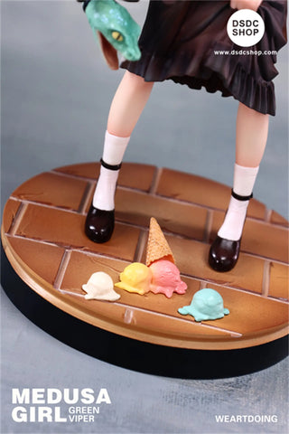 【藝術預售】美杜莎少女-綠蝰-WeArtDoing-DSDC SHOP WeArtDoing