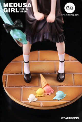【藝術預售】美杜莎少女-綠蝰-WeArtDoing-DSDC SHOP WeArtDoing