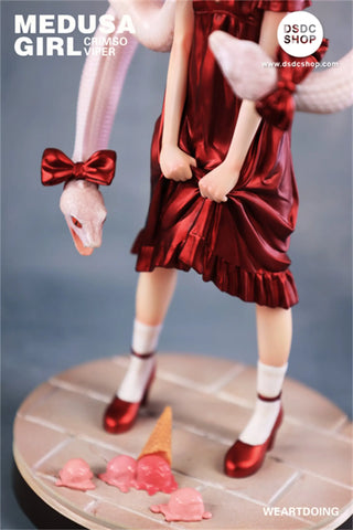 【藝術預售】美杜莎少女-紅蝰-WeArtDoing-DSDC SHOP WeArtDoing